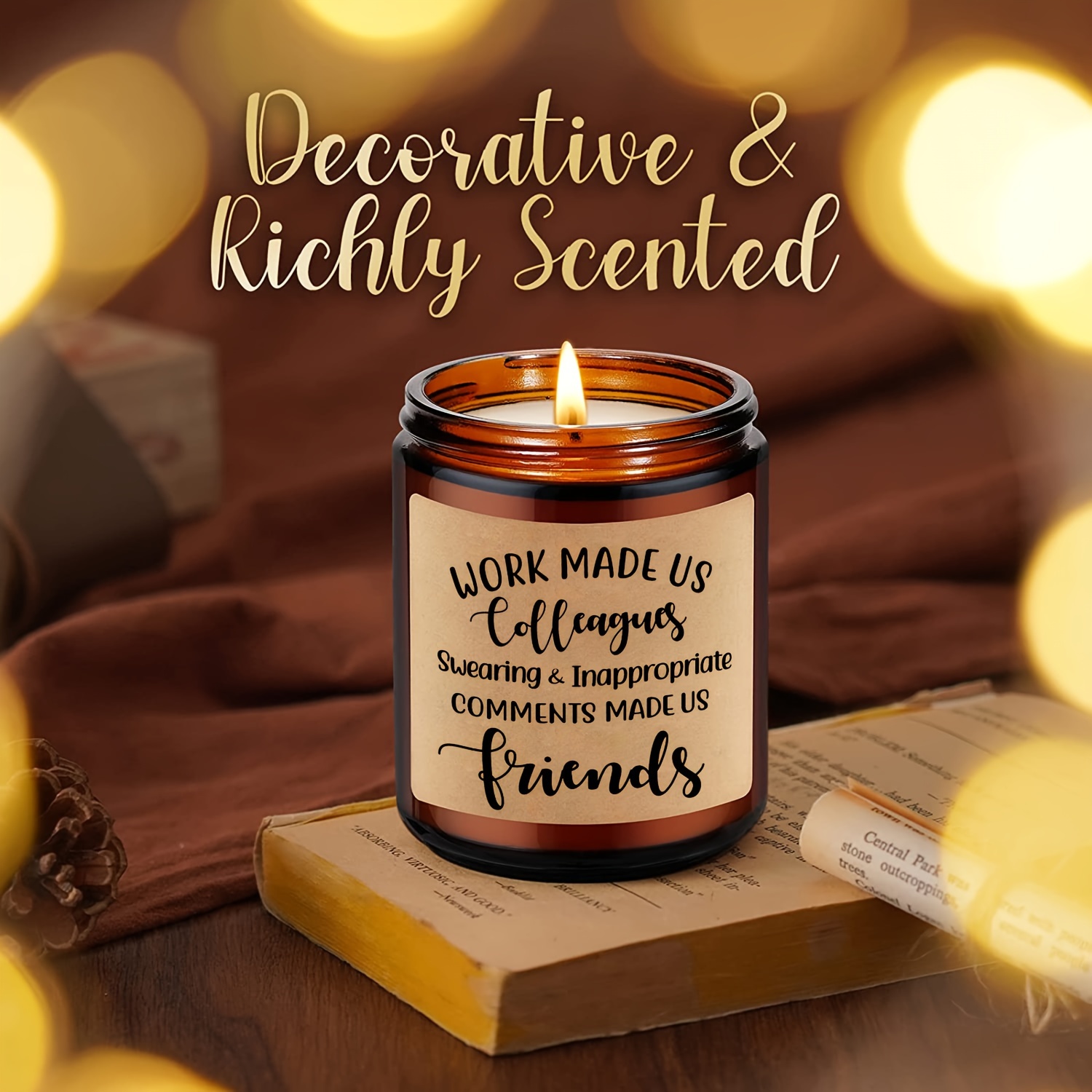 Funny Coworker Candle Gift | Annoying Coworker Gift