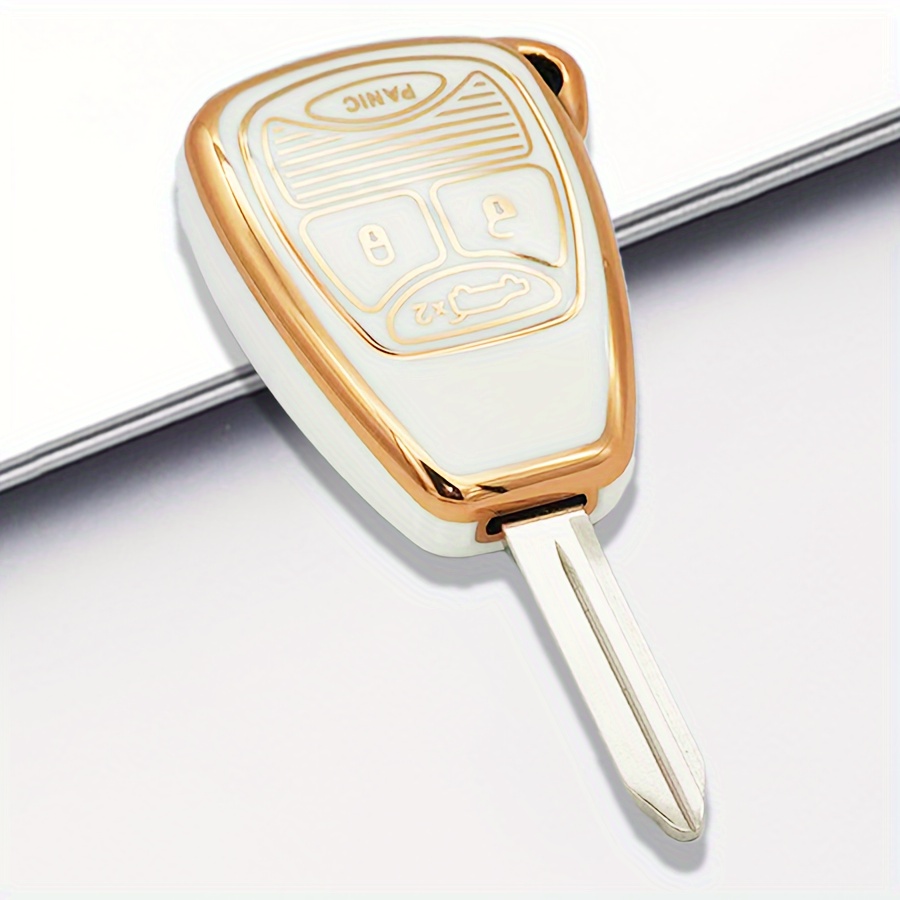 Exquisite Key Fob Cover Soft Tpu Key Case Shell Full - Temu