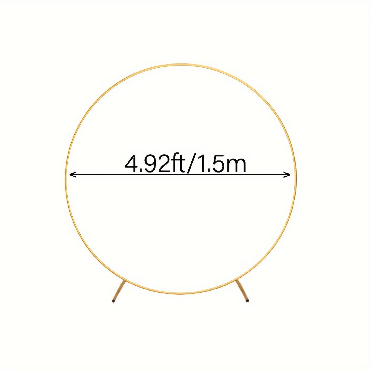 Set Arco Matrimonio Sfondo Rotondo Kit Telaio In Metallo - Temu Italy