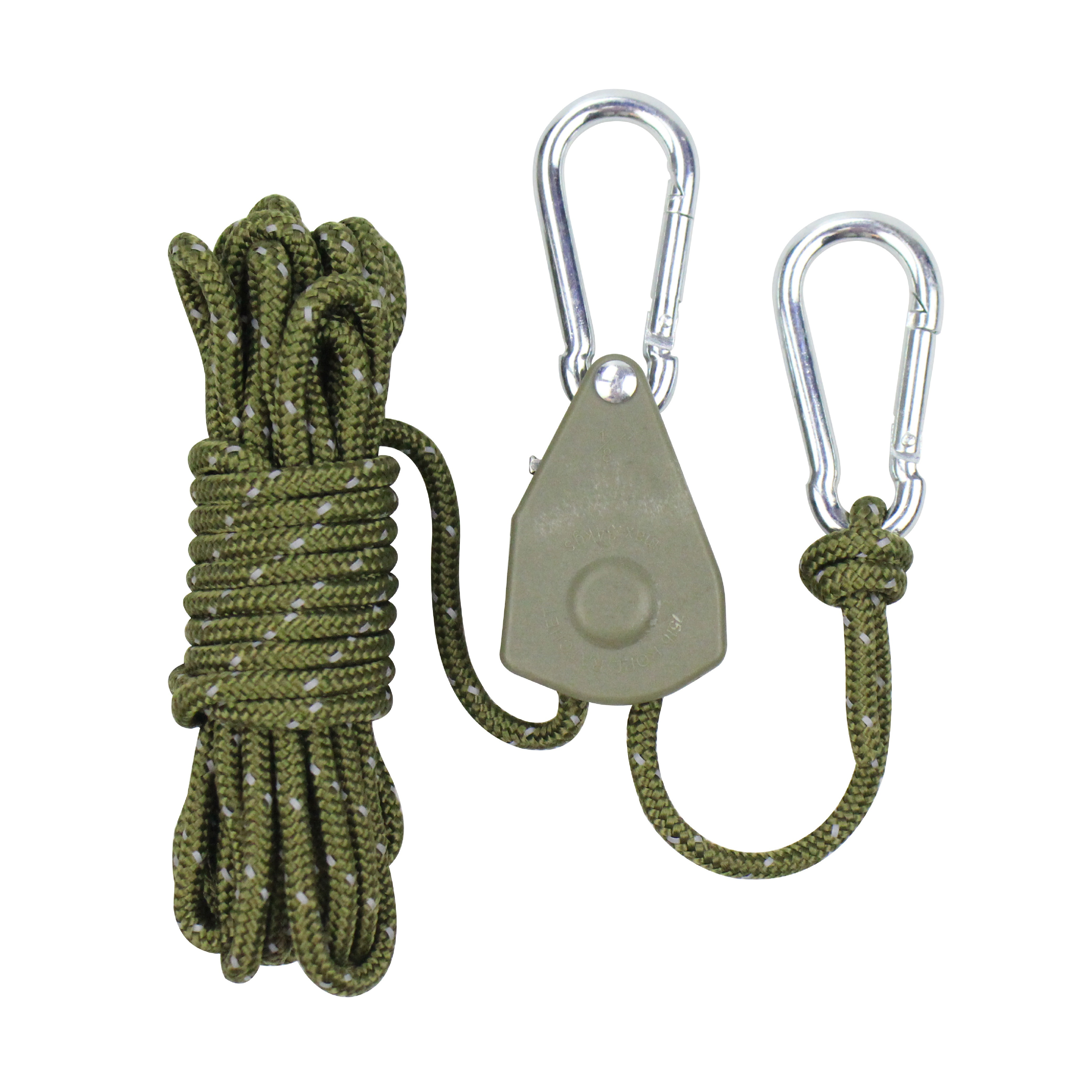 Heavy Duty Adjustable Wind Rope With Metal Pulley Reflective - Temu