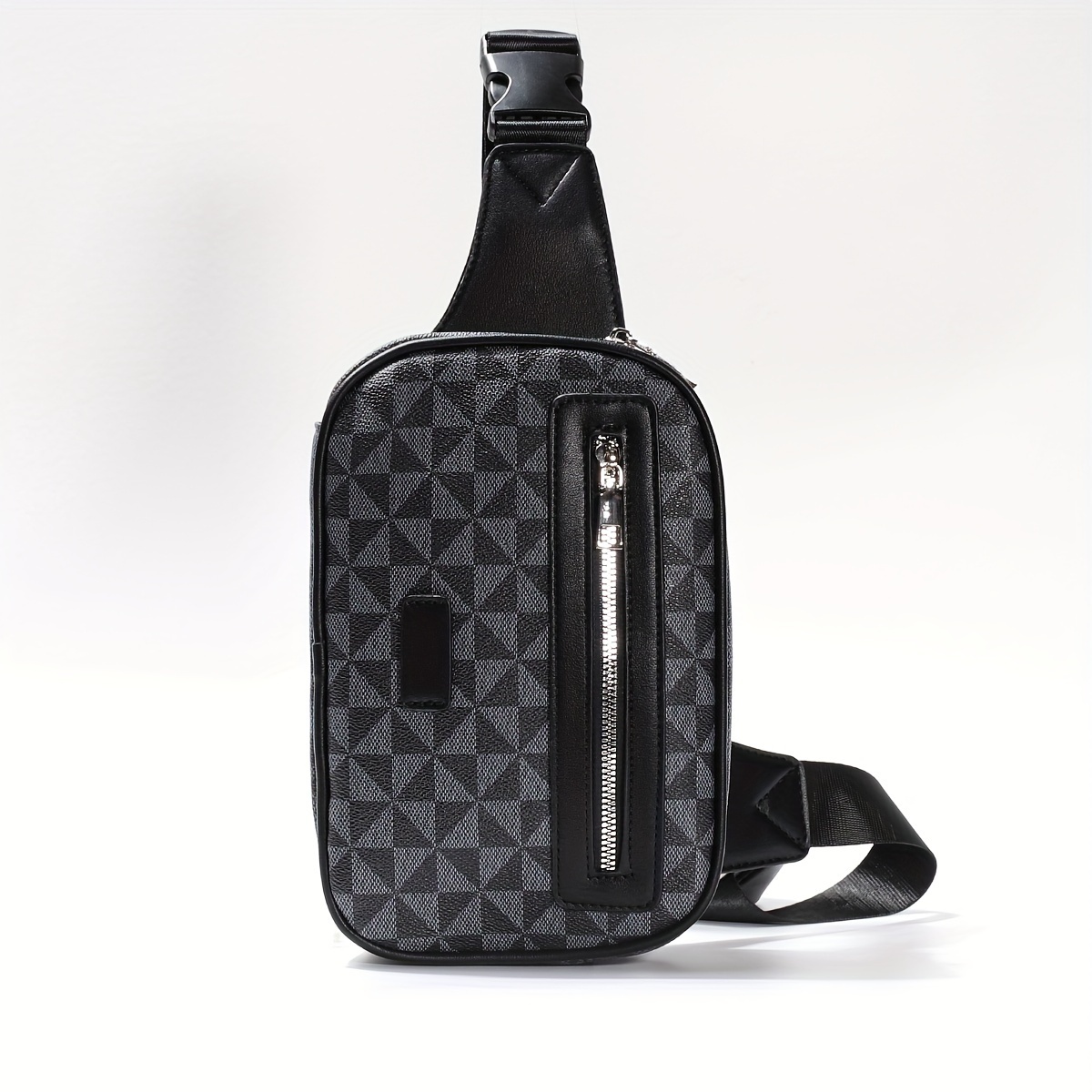 Men's Multi Pocket Sling Backpack Casual Nylon Crossbody Bag - Temu