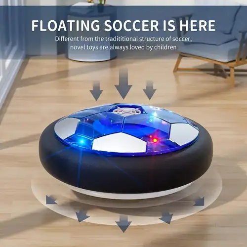 Air électrique flottant Jouet de football Jouets de football avec musique  légère Intérieur Parent-enfant Jouets interactifs Mini terrain de football