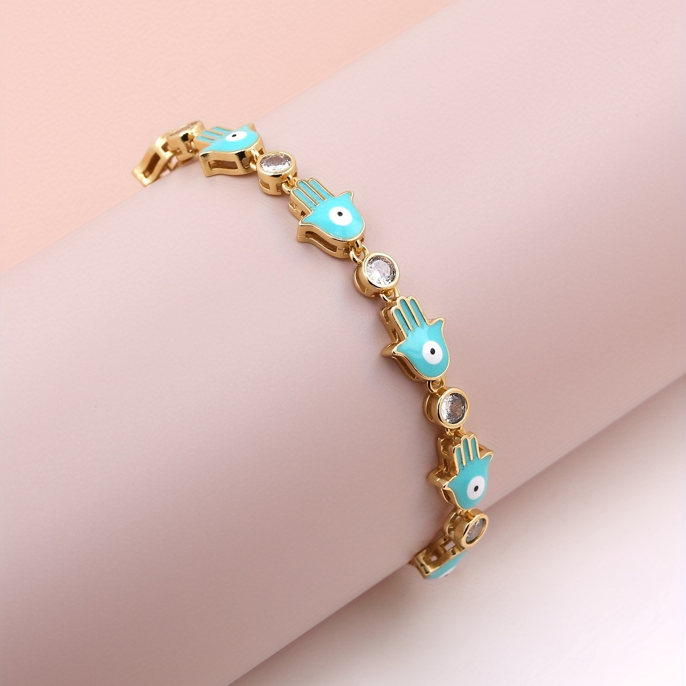 Evil Eye Lucky Bracelet Multicolor Adjustable Chain Jewelry Gift