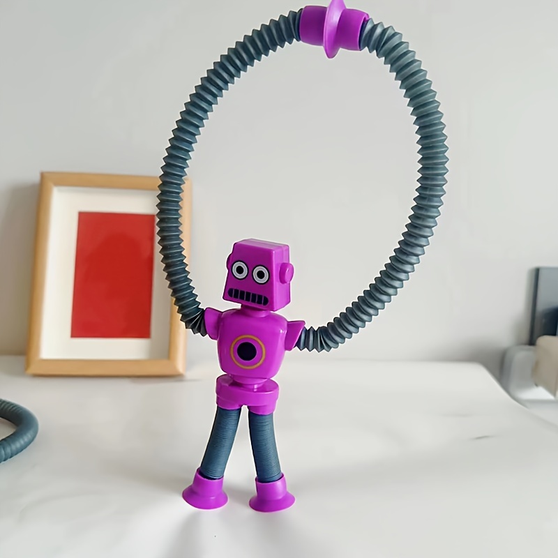 Jouets Extensibles à Ventouse,Robots Forme Changeante Tirant Les Bras Leggs  Jouets Éducatifs | Les Jouets pour Enfants se décompressent avec Une