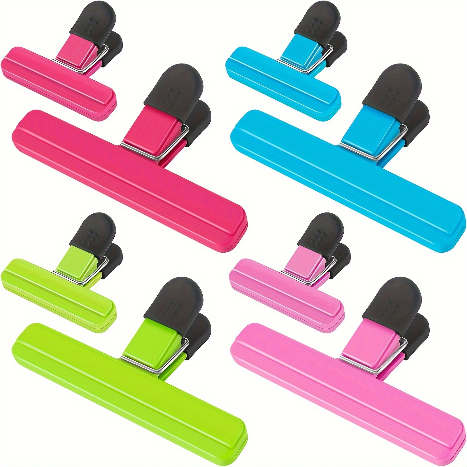 10pcs Clips De Sellado De Bolsas De Alimentos Universales - Temu