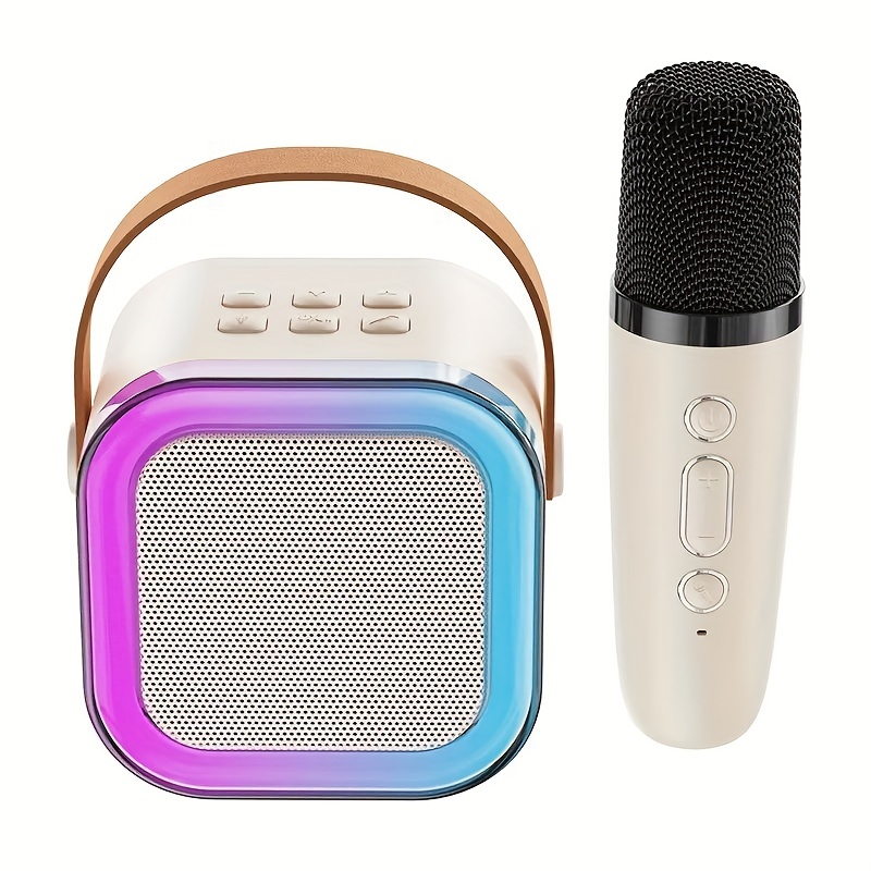Mini reproductor de Karaoke portátil, altavoz Bluetooth con micrófono  inalámbrico para niños y adultos - China Altavoz y altavoz Bluetooth precio