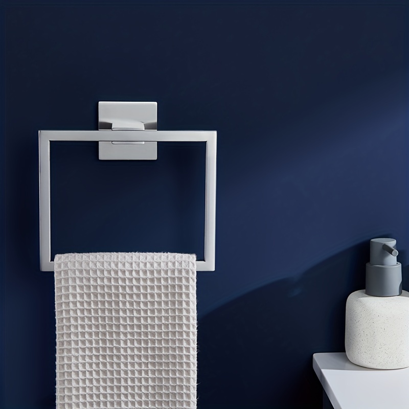 Hand Towel Holder Angle Simple Sus304 Stainless Steel Square - Temu