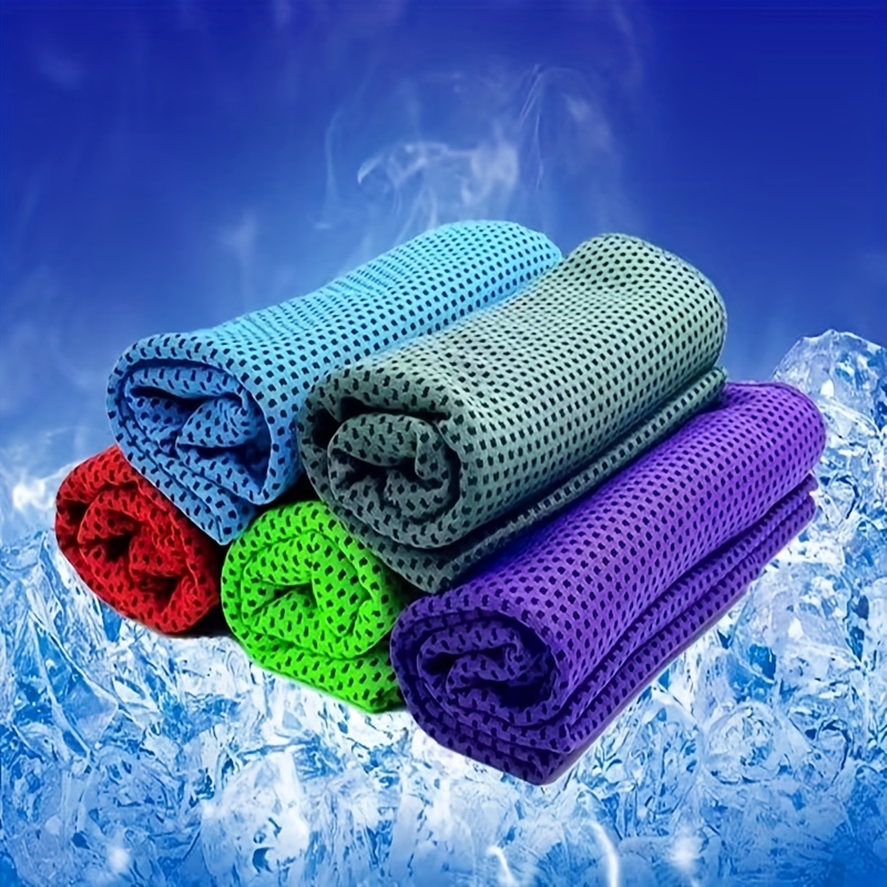 Microfibra Toallas De Enfriamiento - Toalla Deporte Gimnasio para Hombre &  Mujer - Ice Towel/Cooling Towel/Toalla Refrescante Ideal para Correr, Yoga