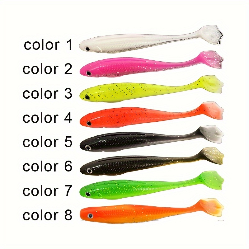 Paddle Tail Swimbait Silicone Bass Fishing Lure Soft Lure - Temu