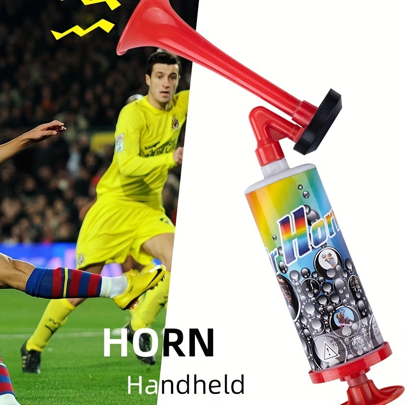 Blow Horn Noise Maker, Loud Noise Maker Air Horn for Football Fans,Large  Solid Horn Alarm for Football Games, Sports Events, and School Activities