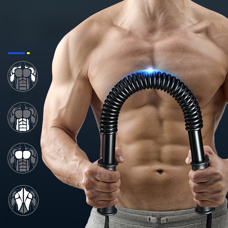 Ejercitador de antebrazo ajustable con cojines suaves para gimnasio,  ejercicio interior, entrenamiento de fuerza