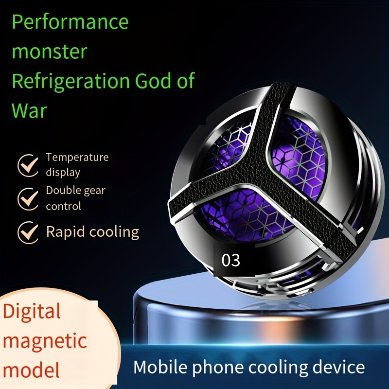 Radiateur de refroidissement universel pour téléphone portable, ventilateur  silencieux, Rechargeable par USB, contrôleur de refroidissement pour  Smartphone et tablette - AliExpress