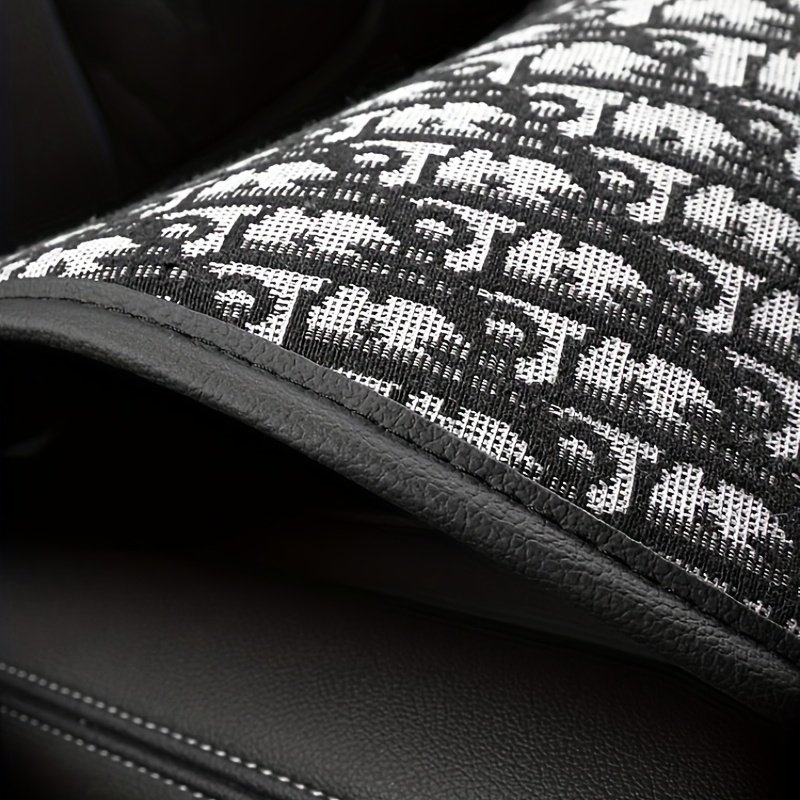 Car Rear Seat Cushion, Breathable Linen Seat Cover In Summer, Suitable For  Women And Men's Automotive Products For Most Models - Temu Israel