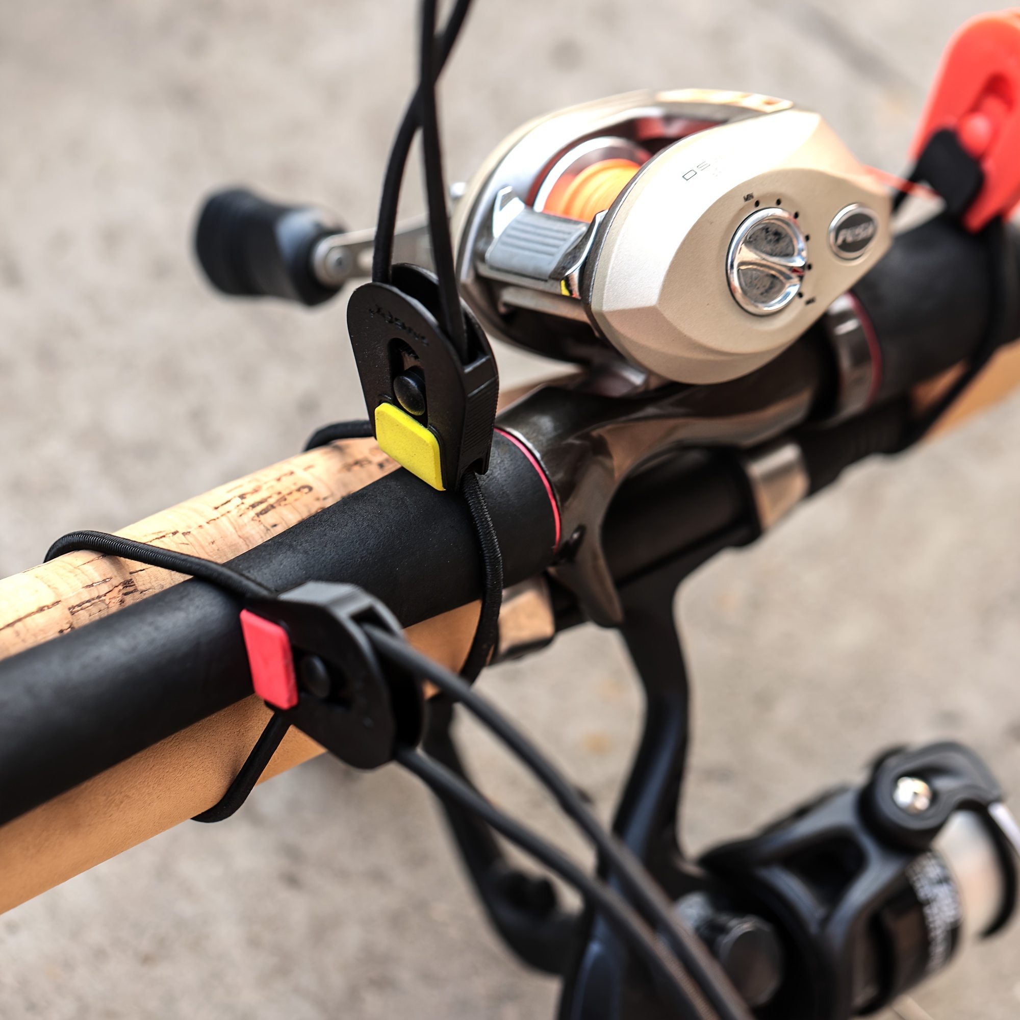 Fishing Rod Elastic Strap Hook Loop Fastener Perfect Outdoor