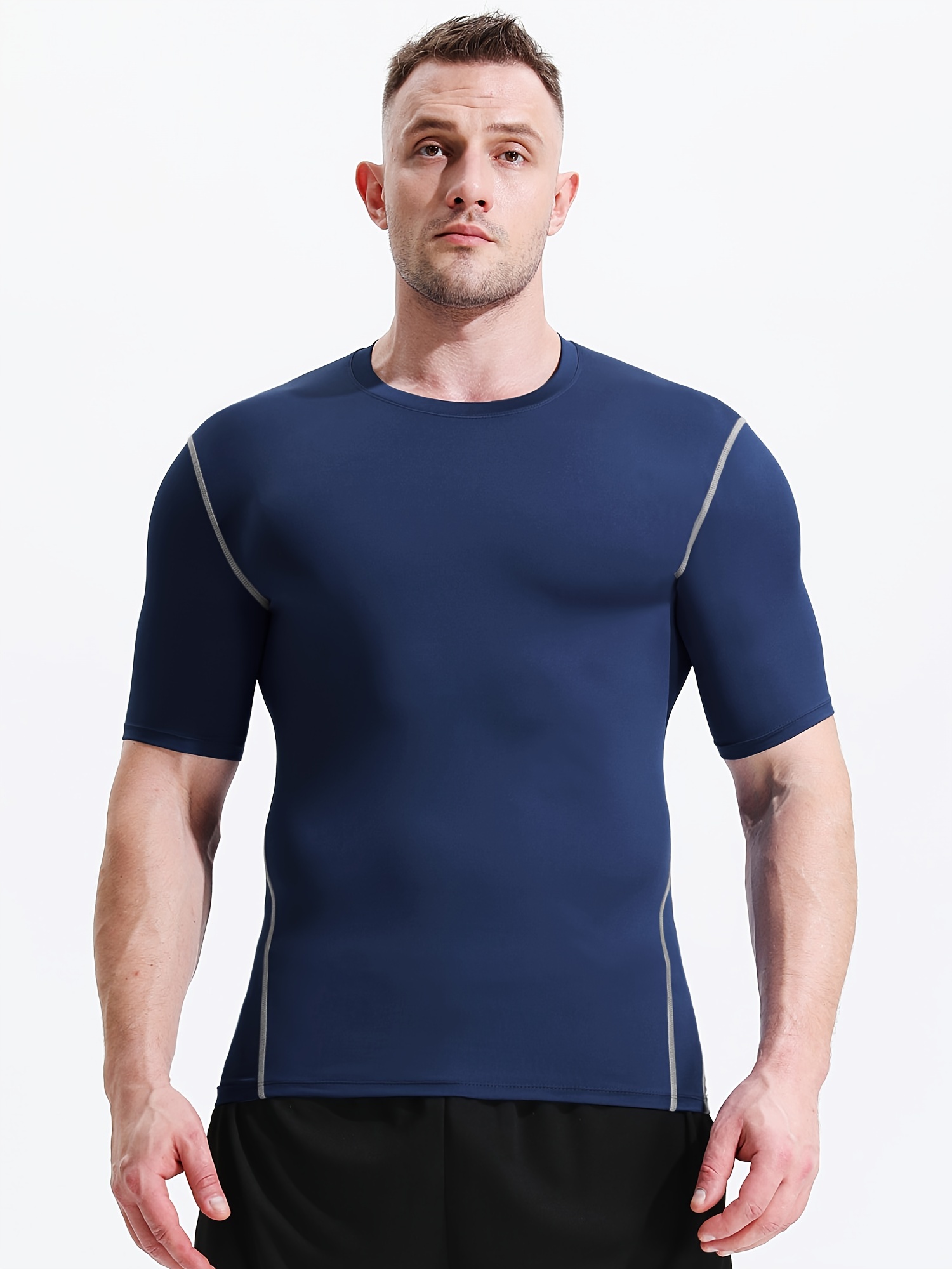 MCPORO – camisetas de entrenamiento para hombre de manga corta de secado  rápido camisas deportivas que absorben la humedad para el gimnasio – Yaxa  Guatemala