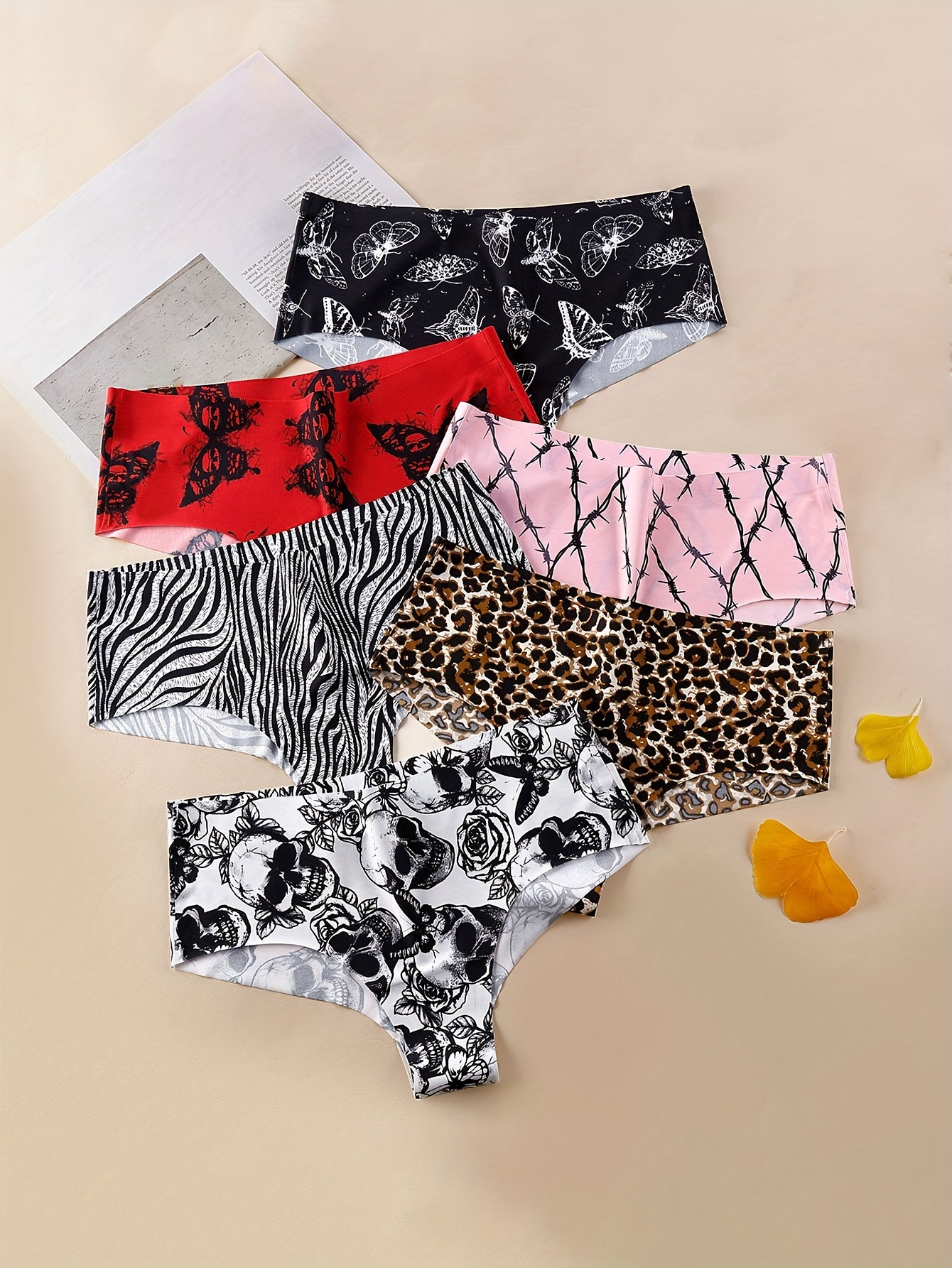 Fruit Print Briefs Cute Breathable Stretchy Intimates - Temu