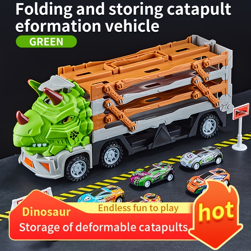 Deformation Folding Catapult Rail Car Storage Container Car Sound