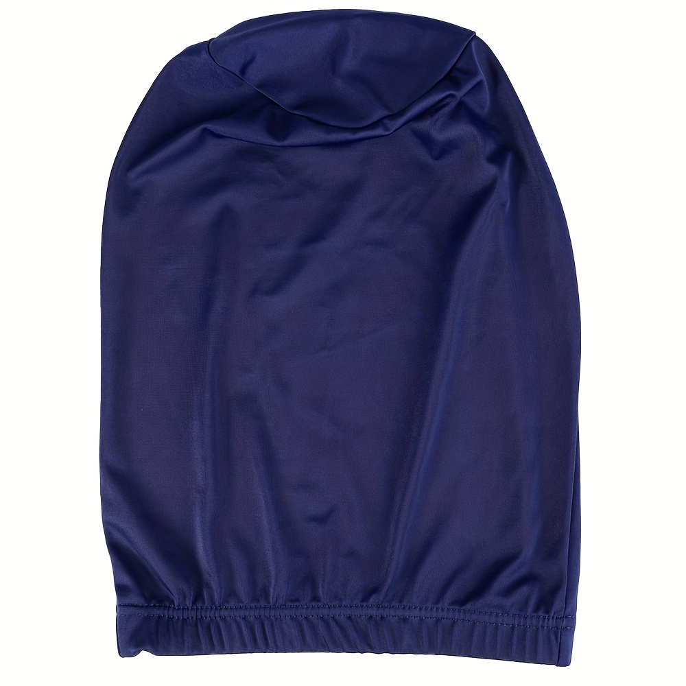 Satin Spandex Dreadlock Cap Hair Bonnet with Wide Elastic