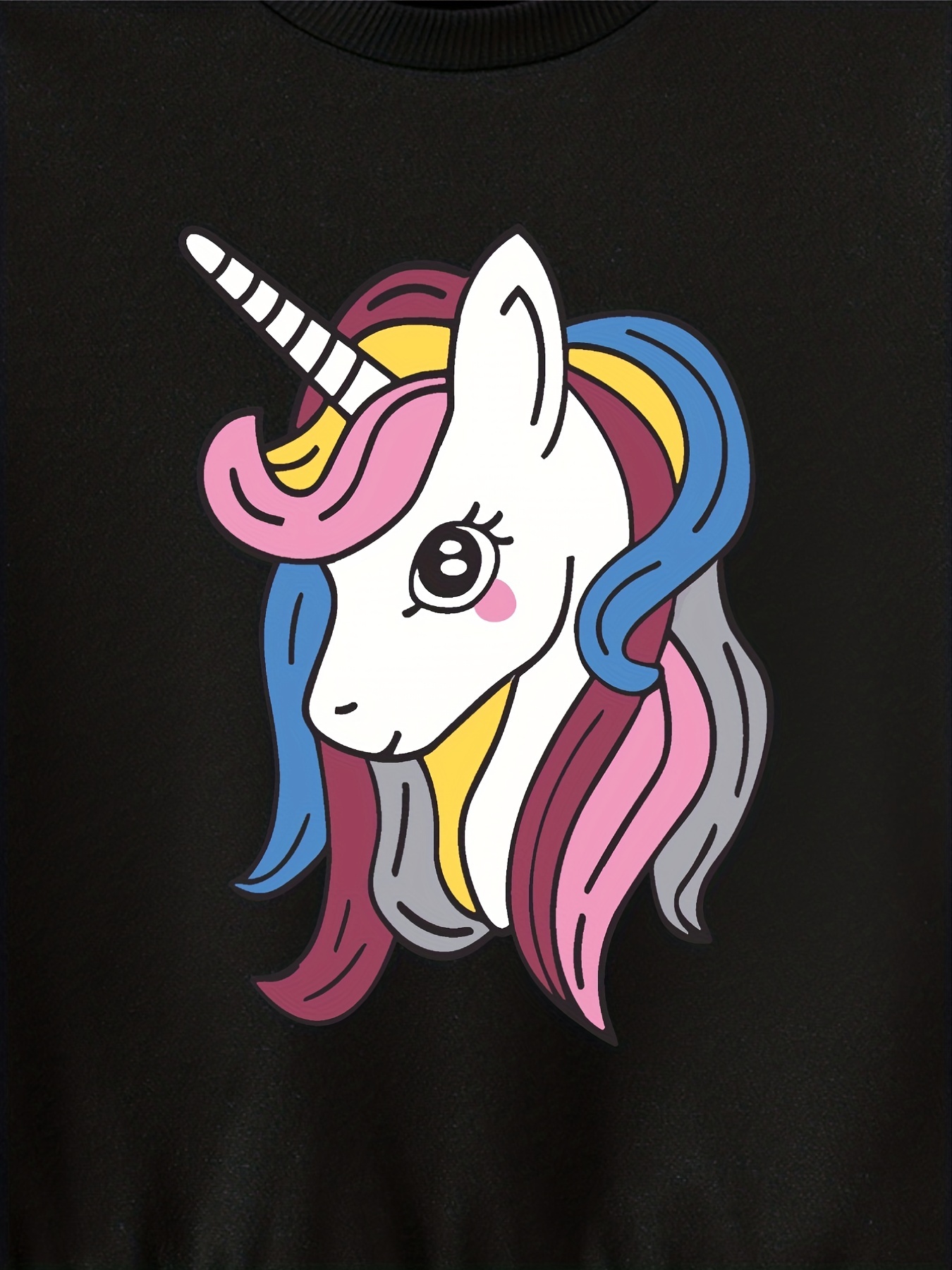 Pullover Ragazze ''unicorno Ali'' Felpa Grafica Accogliente - Temu Italy