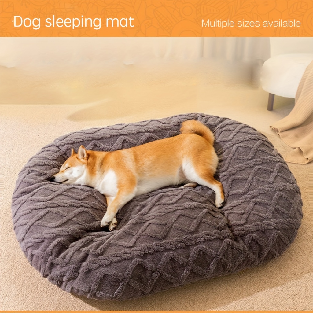 

1pc Pet Mat, Thickened Dog Mat, Soft Dog Mattress Dog Sleeping Mat For All Seasons, Pet Cushion