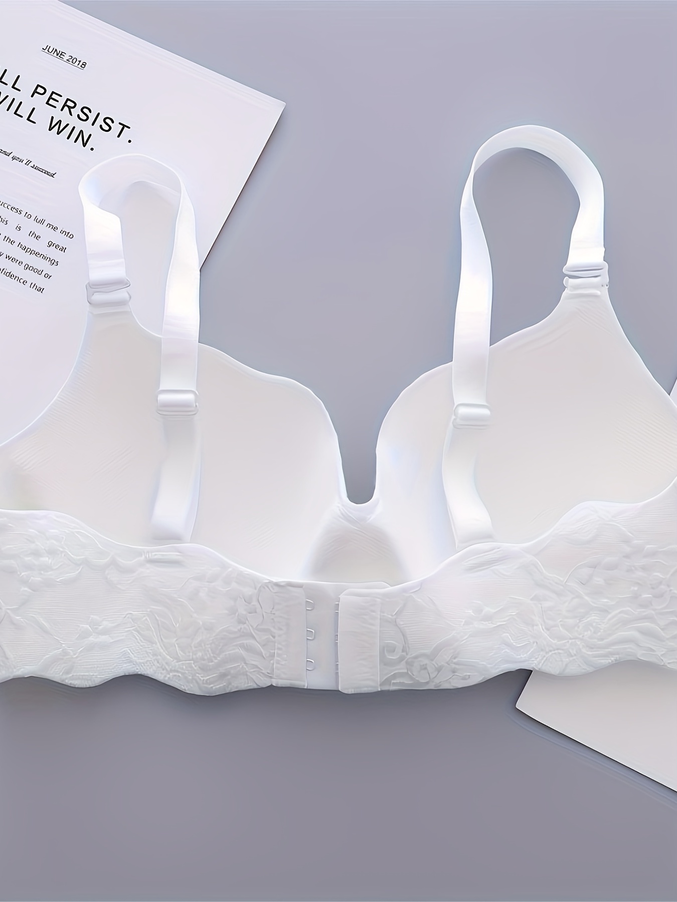 White Victoria Secret push-up bra