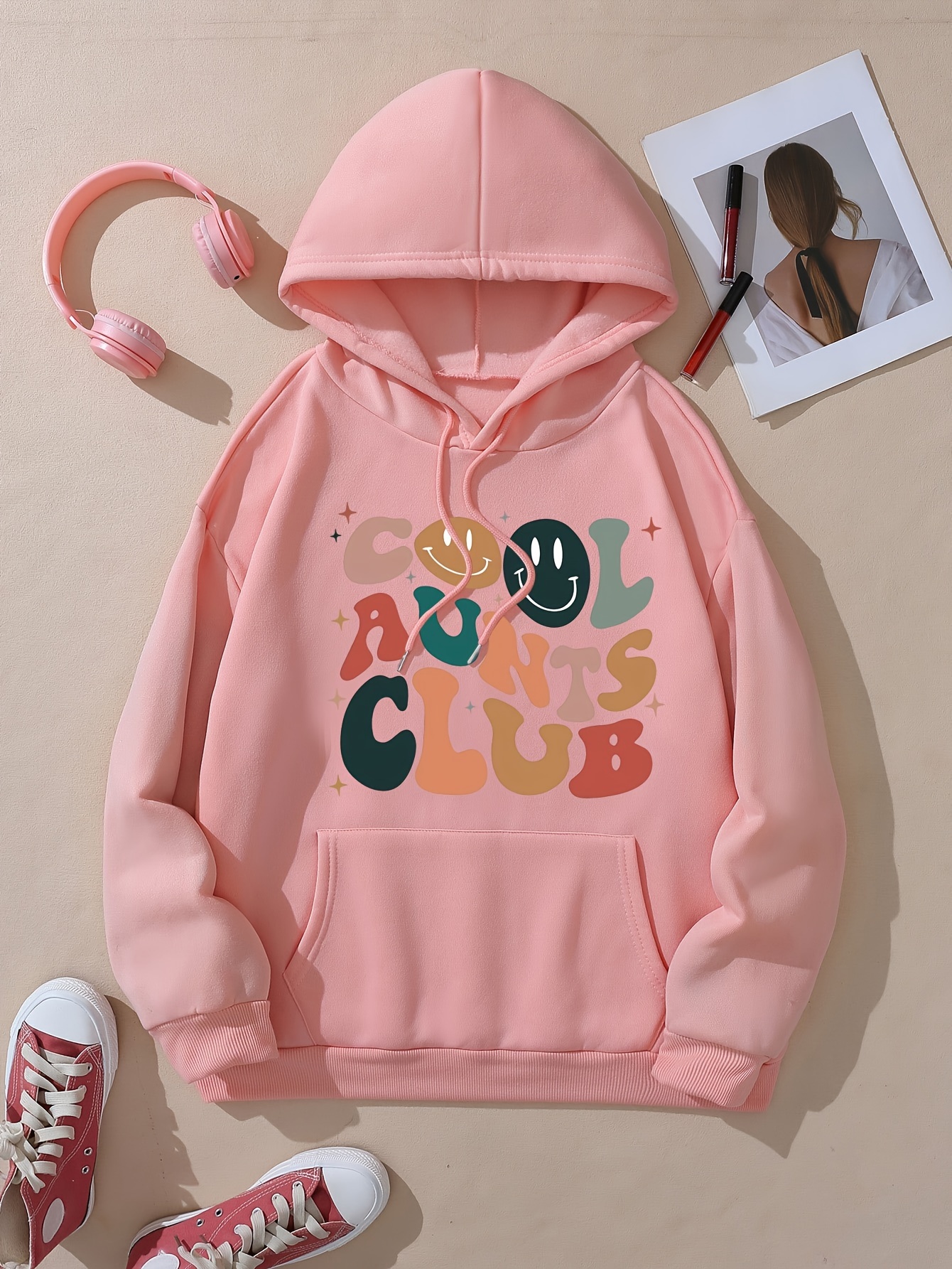 Cool 2025 pink hoodies