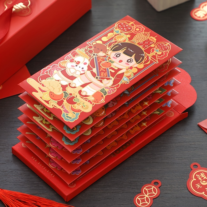 Chinese Red Envelope Lucky Money Hong Bao Spring Festival 6