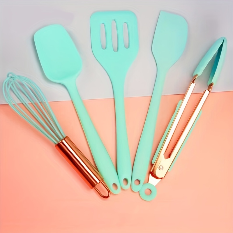 5pcs Baking Set, Kitchenware, Cooking Spoon, Shovel, Silicone Kitchenware  Set