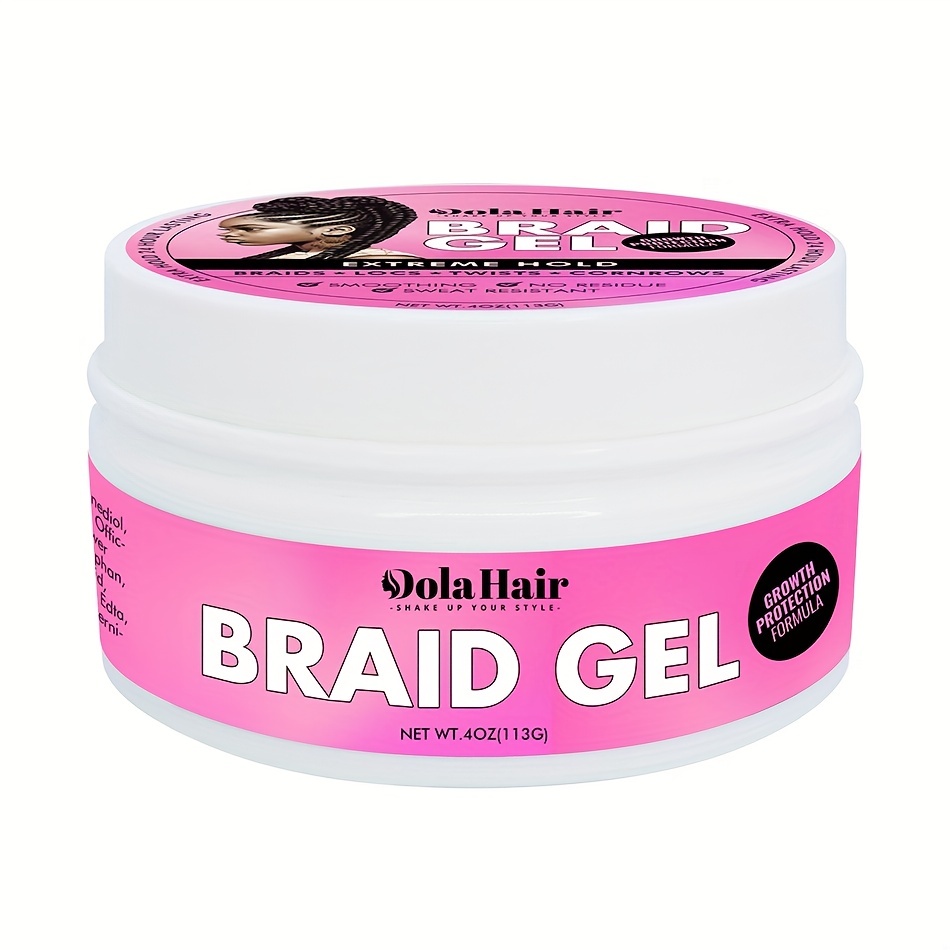 Braid Gel Extra Hold High Shine Edges Locks hair Conditioning Gel