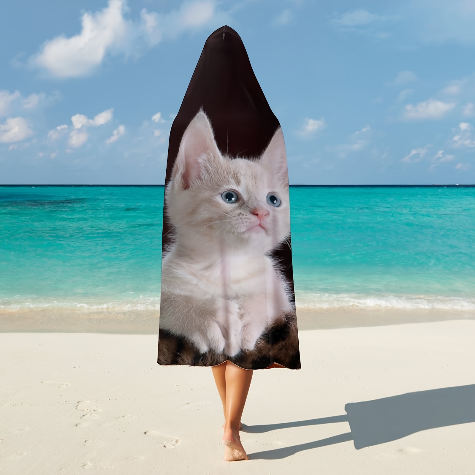 Cat hooded online blanket