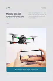 with hd camera, m1s brushless drone with hd camera obstacle avoidance optical flow positioning christmas gift details 9