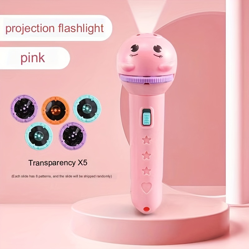 Children's Flashlight Projector with 40 Patterns, Educational Toy