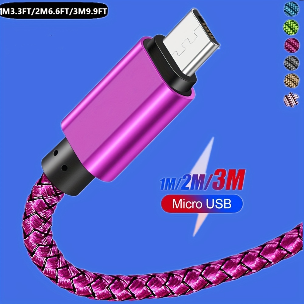 CÂBLE USB C magnétique de charge rapide 3A statik 360 USB 1 mètre en nylon  et al EUR 26,99 - PicClick FR