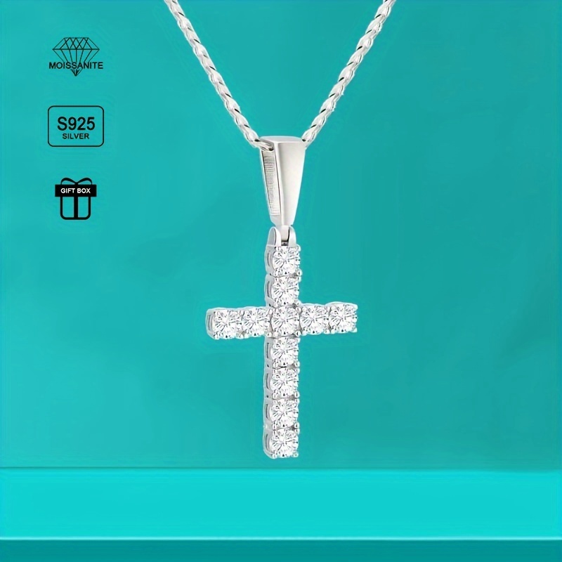 Moissanite Jewelry Necklace - Temu