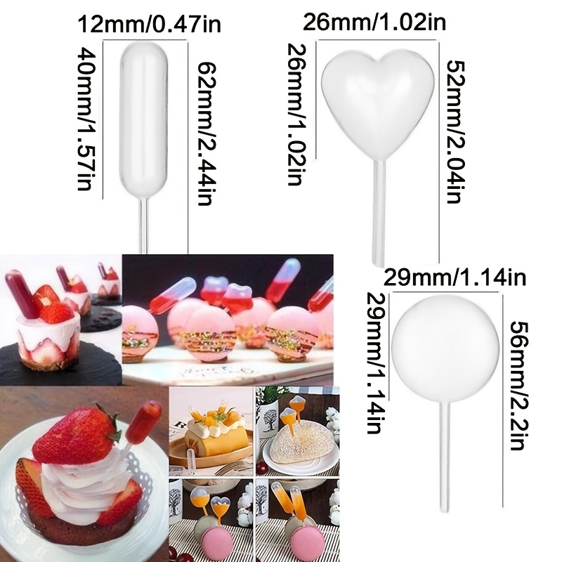 Pipette en plastique ronde ou goutte d'eau de 4ml cupcake La pipette en  plastique dispose d'une contenance de 4 ml.