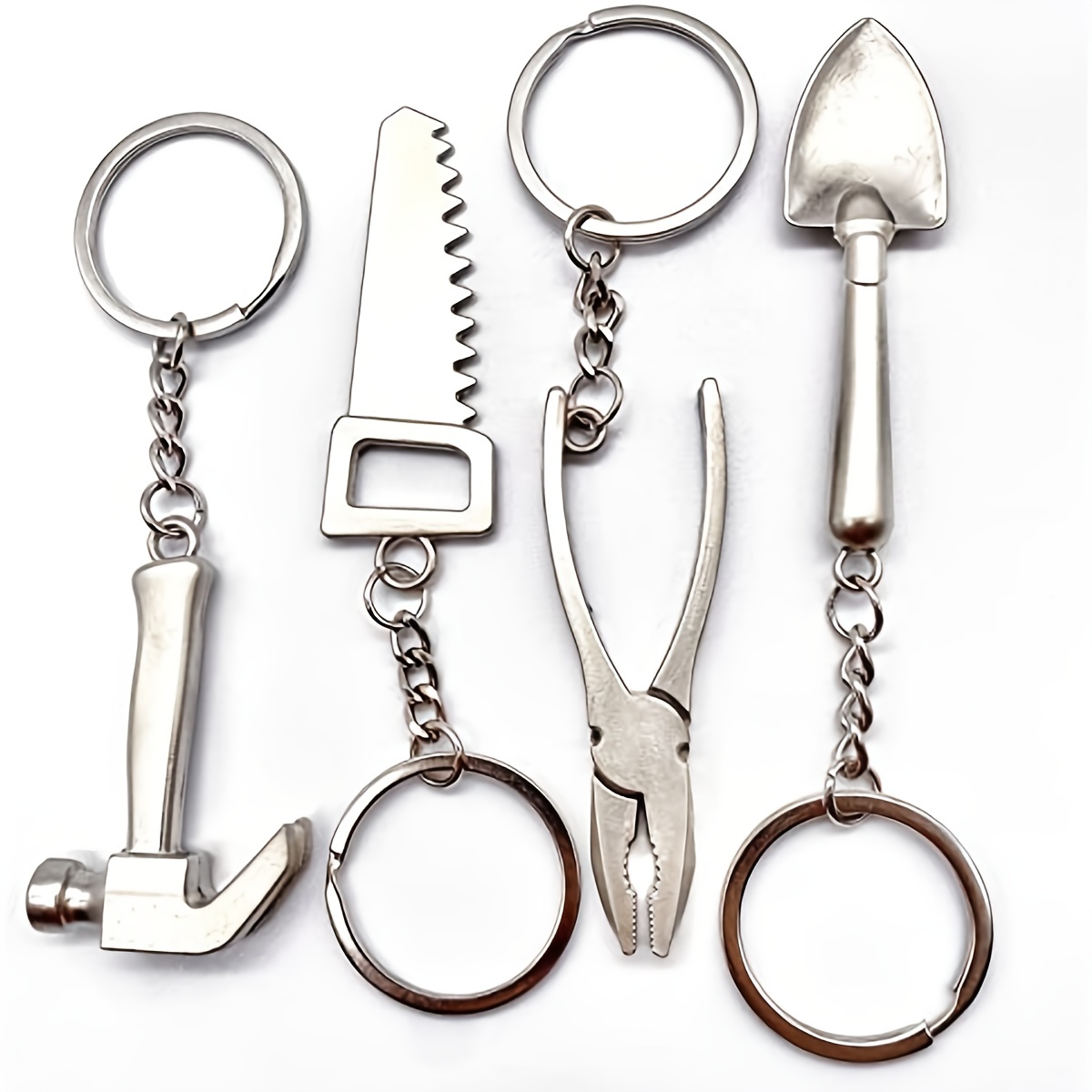 Mini clé outil porte clés clé en métal porte clés pendentif - Temu France