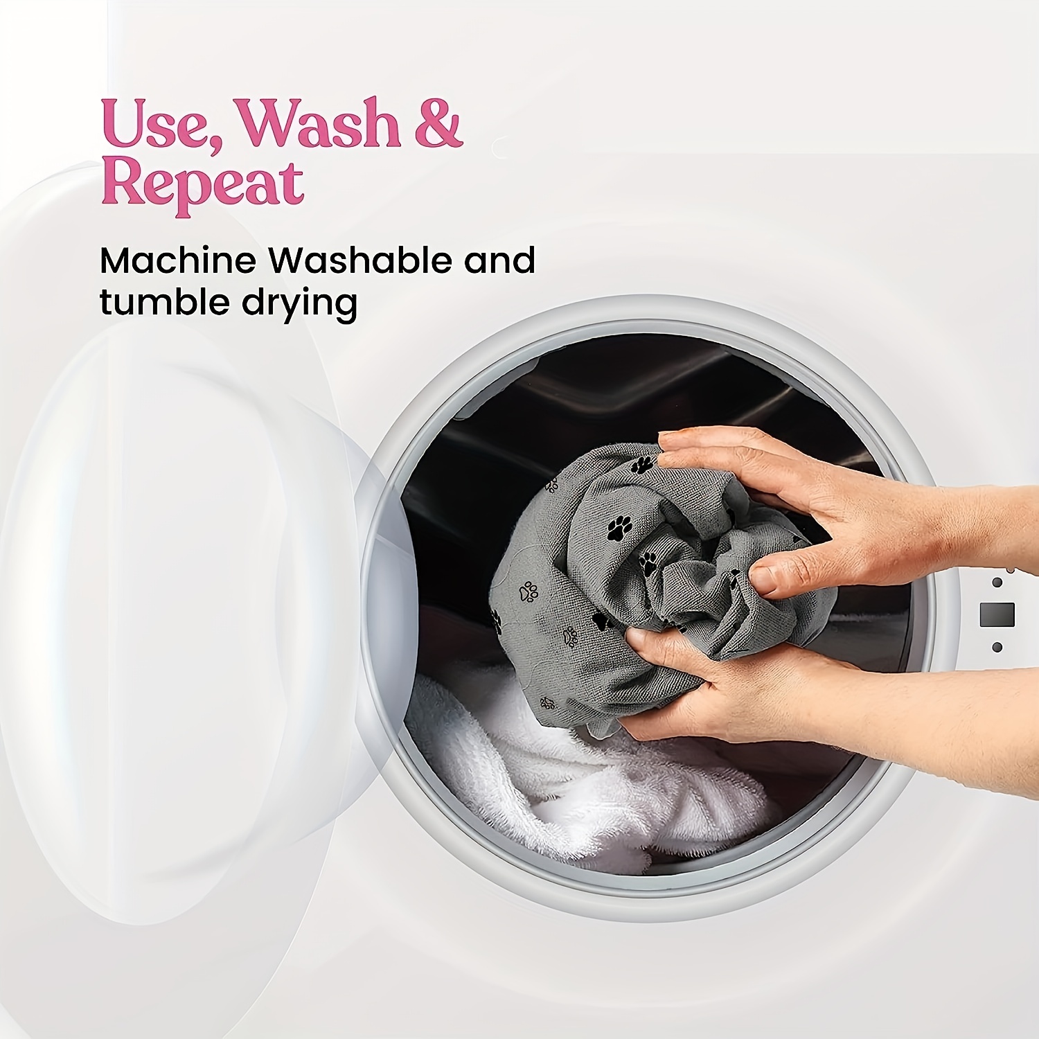Washable Absorbent Pee Pads for Dogs - Reusable Puppy Training Pads