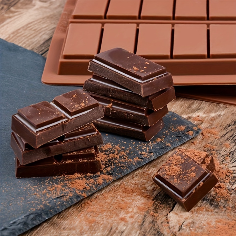 Chocolate Molds Rectangle Chocolate Bar Sweet Molds - Temu
