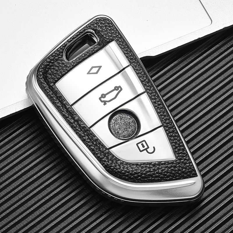 1pc Car Key Fob Cover Key Fob Case Soft Tpu Anti Dust Key Fob Protector For  2 5 6 7 Series X1 X2 X3 X5 X6 - Automotive - Temu Latvia