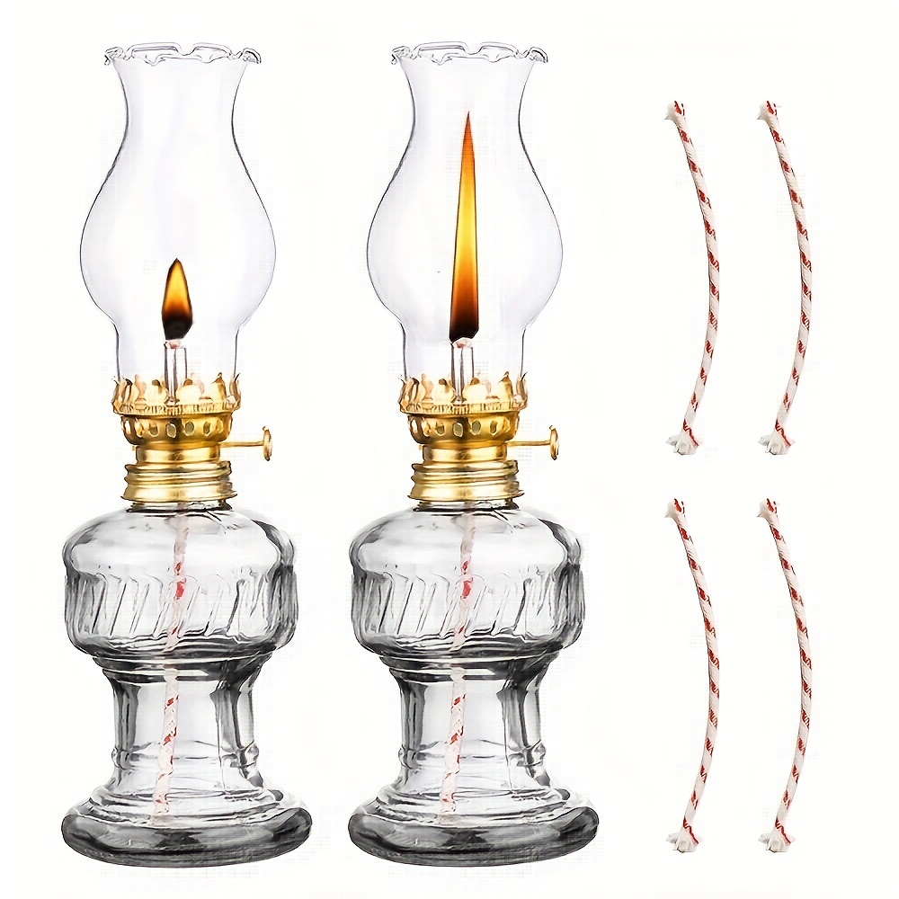 Hurricane Lamps Indoor Use , Hurricane Lamps Rustic Classic , Oil Lamp for  Indoor Use Decor Lighting -JYT12 ,B