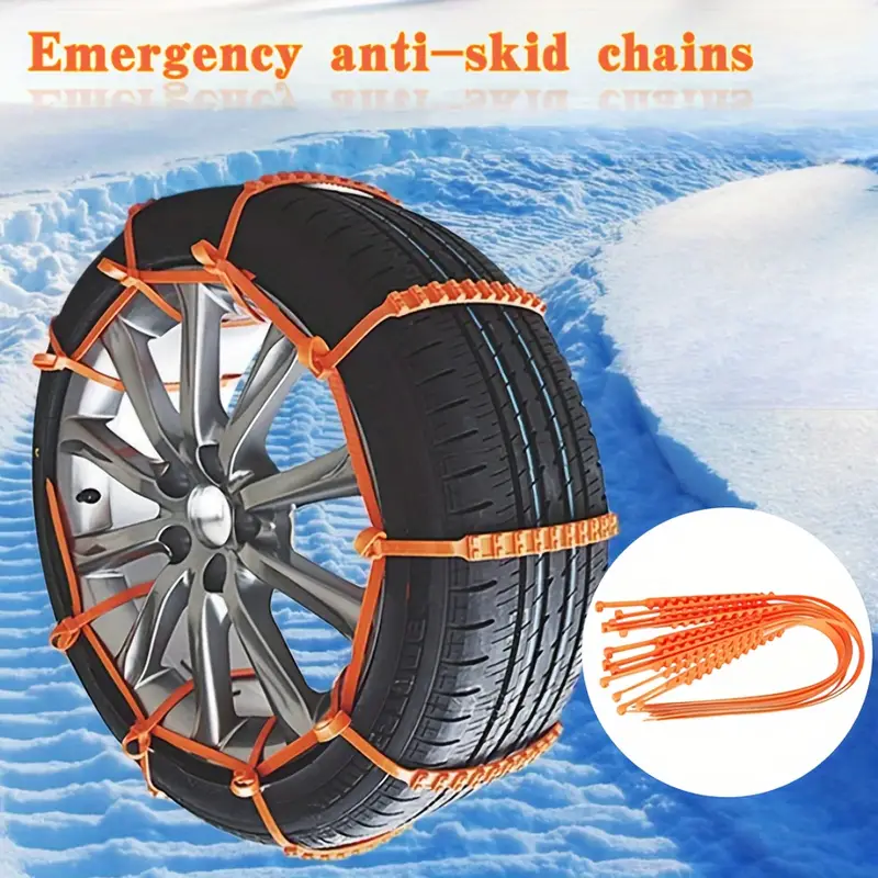 Snow Anti skid Chains Reusable Anti skid Mud Chains For Car - Temu