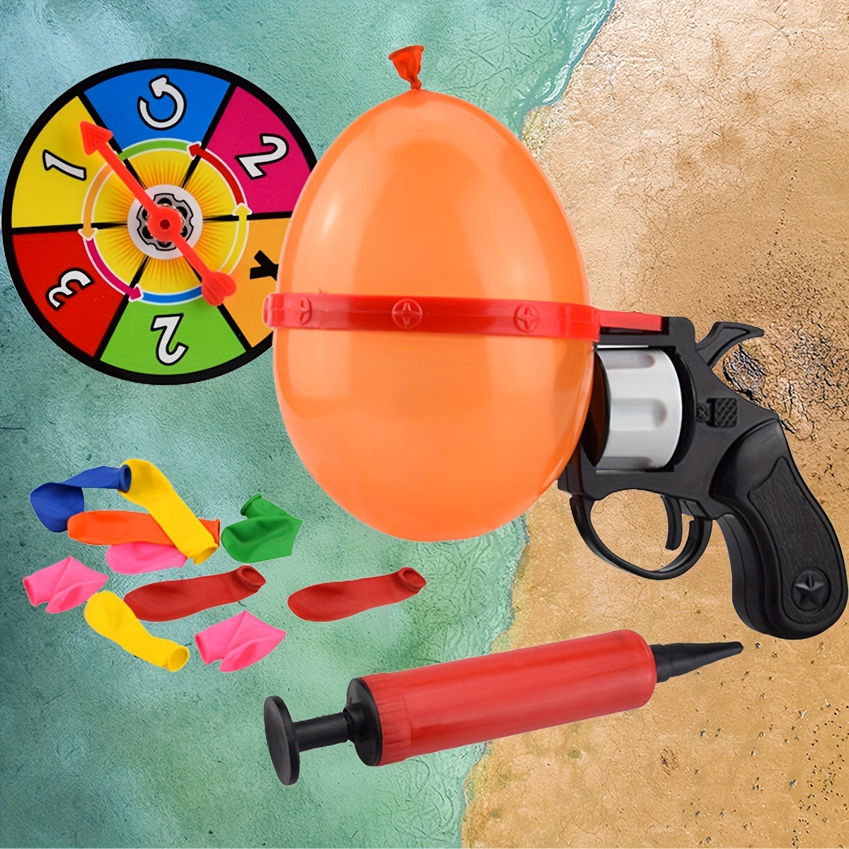 Party Balloon Russian Roulette Gun