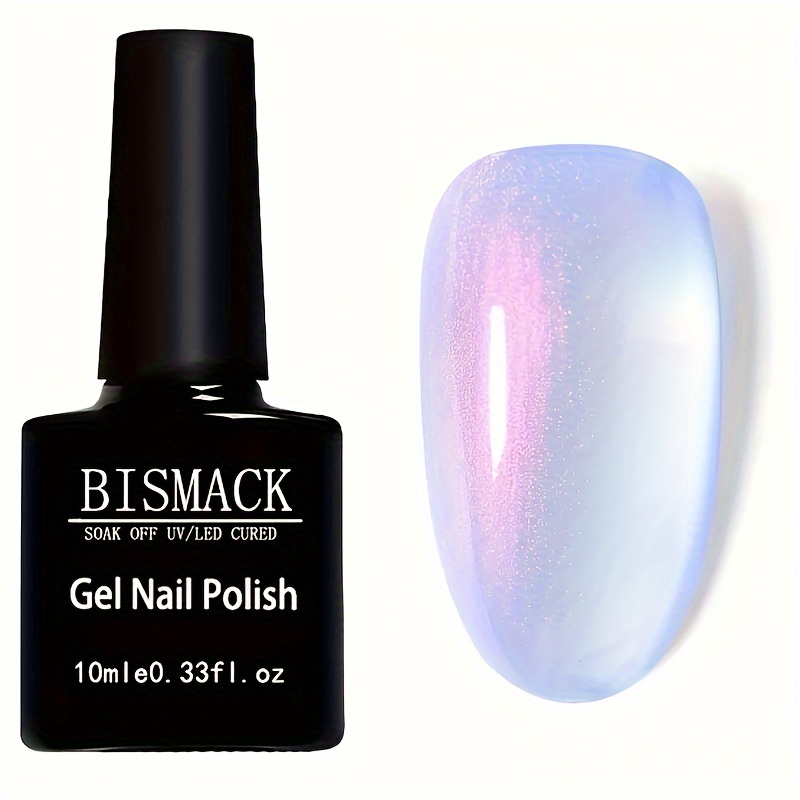 Mermaid Chrome Nail Polish Golden Iridescent Pearl Glitter - Temu Australia