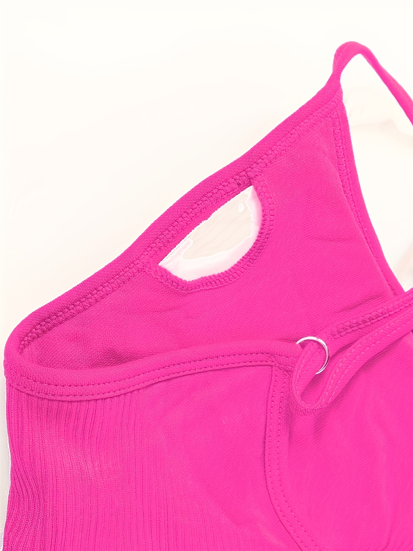 Eashery High Support Sports Bras for Women Women's True Body Lift Scoop  Neck Bra Pink 34