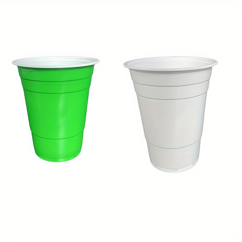 White American Beer Pong Solo Party Cups 16oz Party Cups White