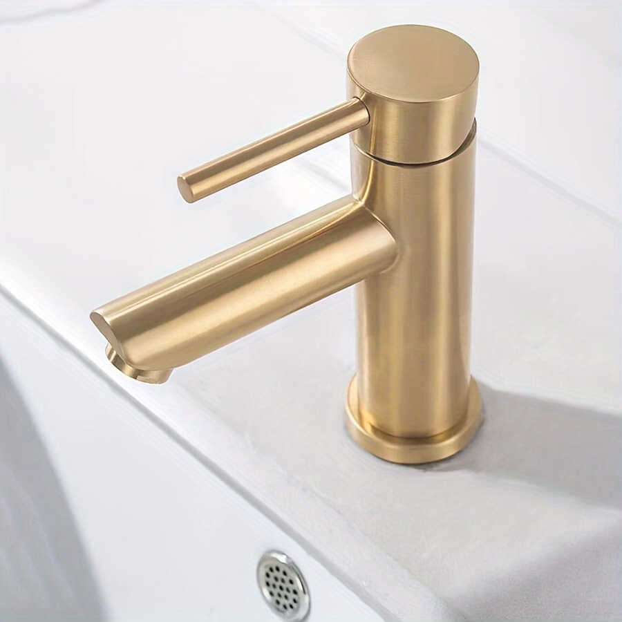 Robinet de lavabo de salle de bains à bec rigide Peerless Xander, poignée  simple et trou unique, certifié WaterSense, chrome