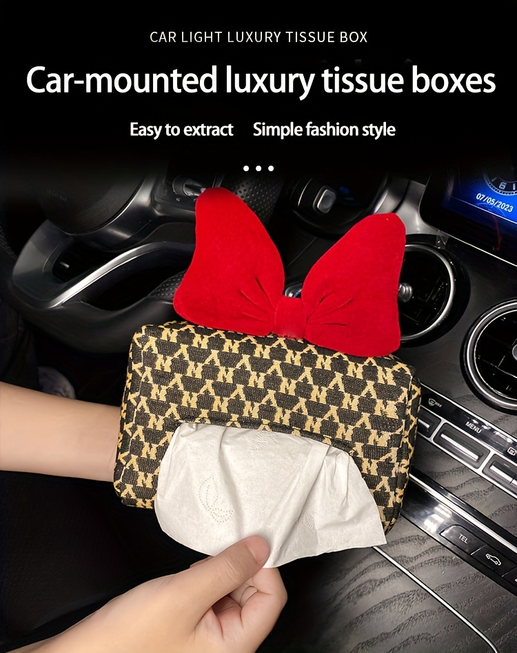 Auto Taschentuchbox Kleiner Duftstil Taschenpapierbeutel - Temu