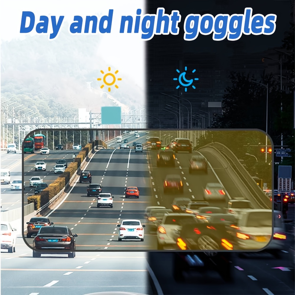 Auto Tag Und Nacht Dual Use Blendspiegel Auto Sonnenblenden - Temu