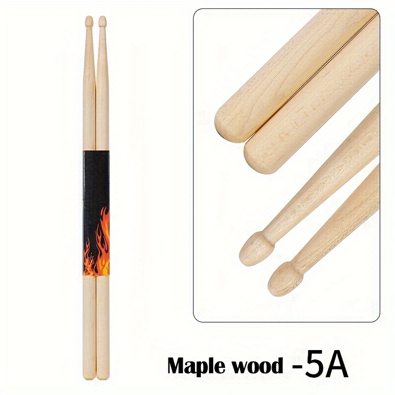 Maple Wood Drum Sticks, Drumsticks Drum Sticks, 1 Pair Drum Sticks