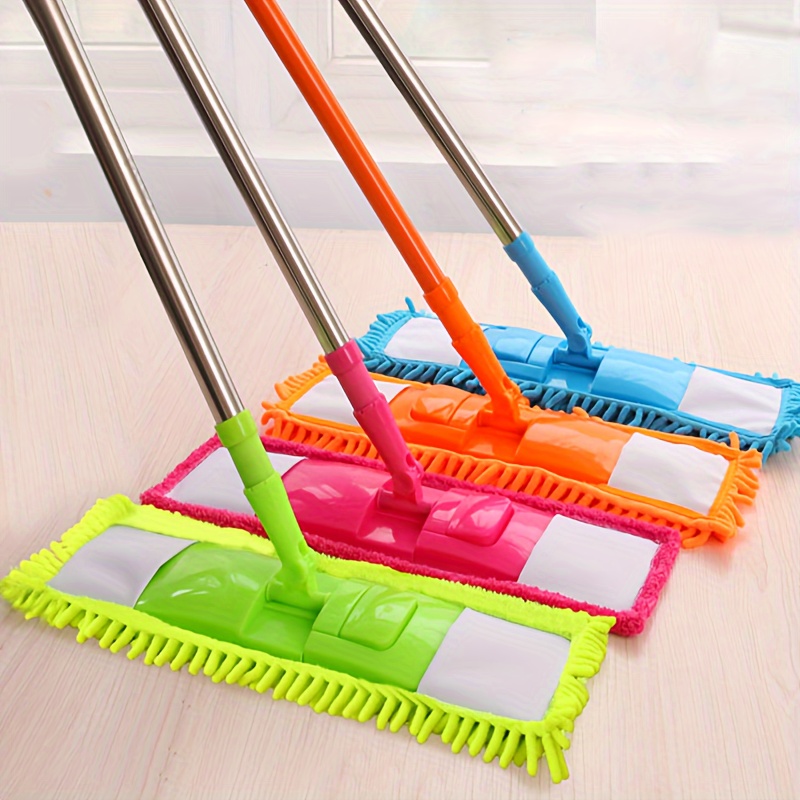 Chenille Mops Kitchen Ceiling Absorbent Cleaning Tools Spin Mop Wall Scrubs  Household Cleaning Products Magic Mop for Wash Floor